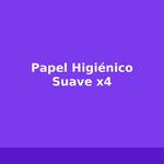 Papel Higiénico Suave x4